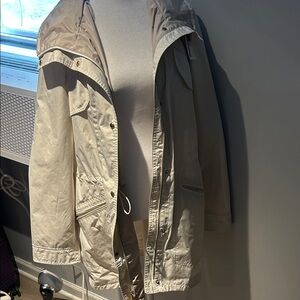 Nine West Light Beige Raincoat